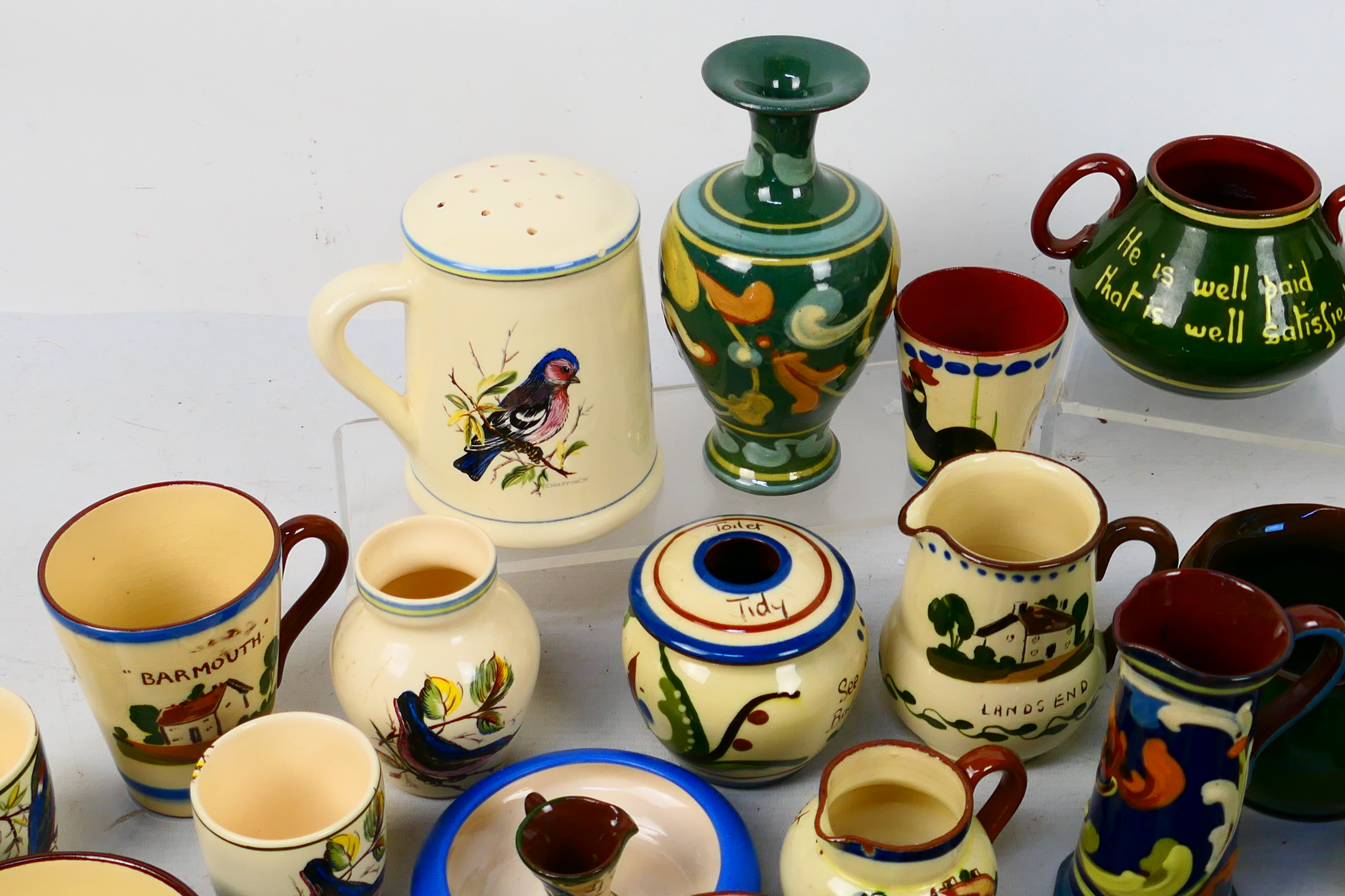 A collection of Torquay pottery wares to - Image 2 of 7