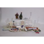 A collection of dolls house accessories