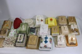 Falcon Ware, Furnivals Limited, Carlis Ware, Other - A collection of 21 x ceramic cheese dishes.