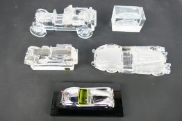 Magic Cristal - An pair Crystal cars. On