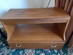 A television cabinet measuring approximately 50 cm x 76 cm x 38 cm.