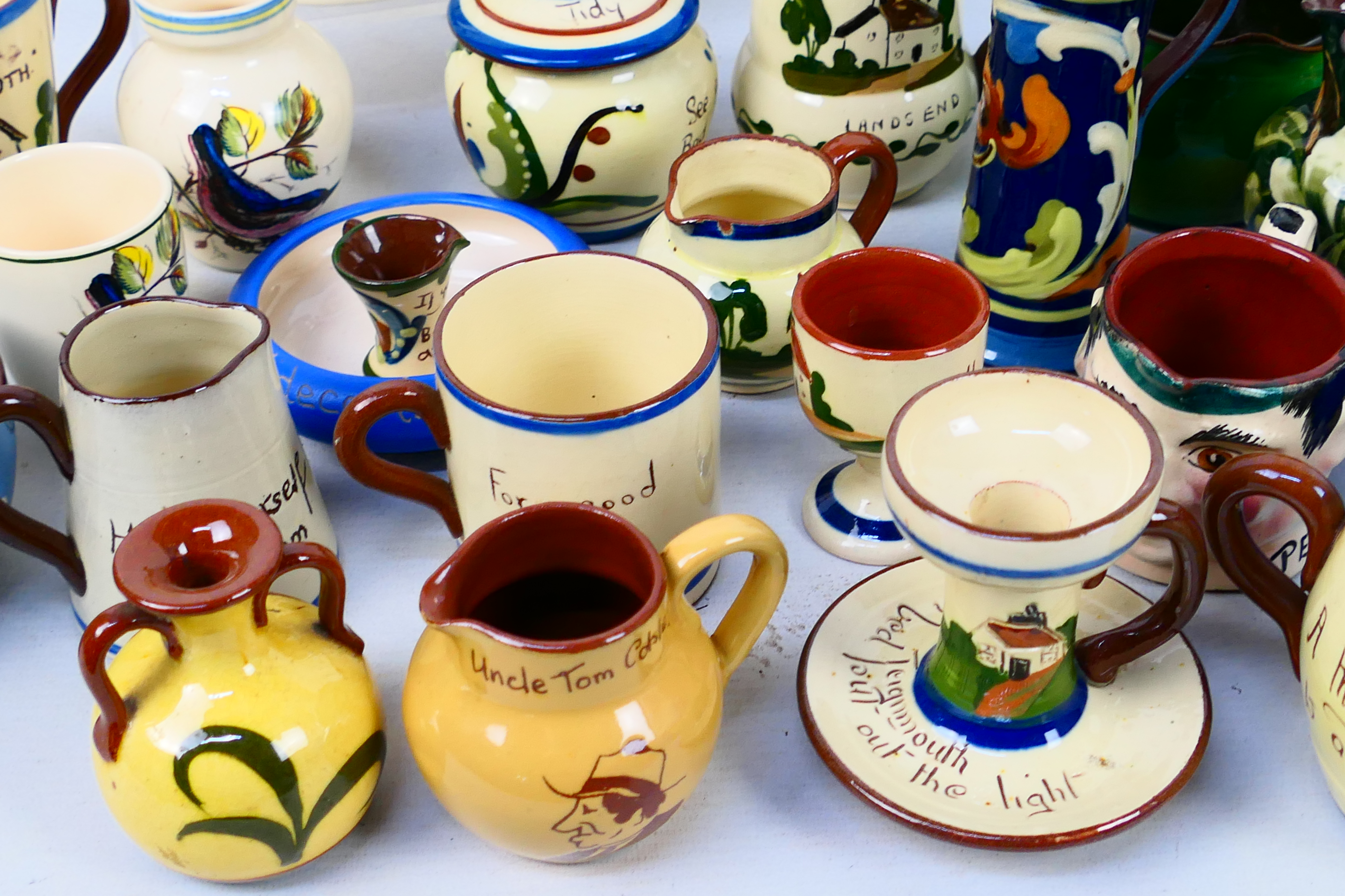 A collection of Torquay pottery wares to - Image 5 of 7