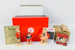 Robert Harrop - Beano - Dandy - A set of two Robert Harrop resin figurines from the Beano and Dandy