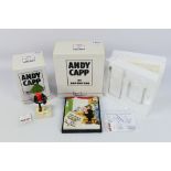 Robert Harrop - Andy Capp - A pair of Robert Harrop resin figurines from The Andy Capp Range