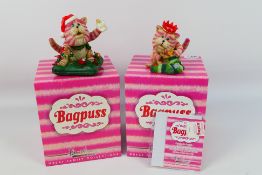 Robert Harrop - Bagpuss - A pair Robert Harrop resin figurines from the Bagpuss Range consisting of