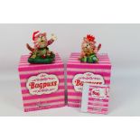 Robert Harrop - Bagpuss - A pair Robert Harrop resin figurines from the Bagpuss Range consisting of