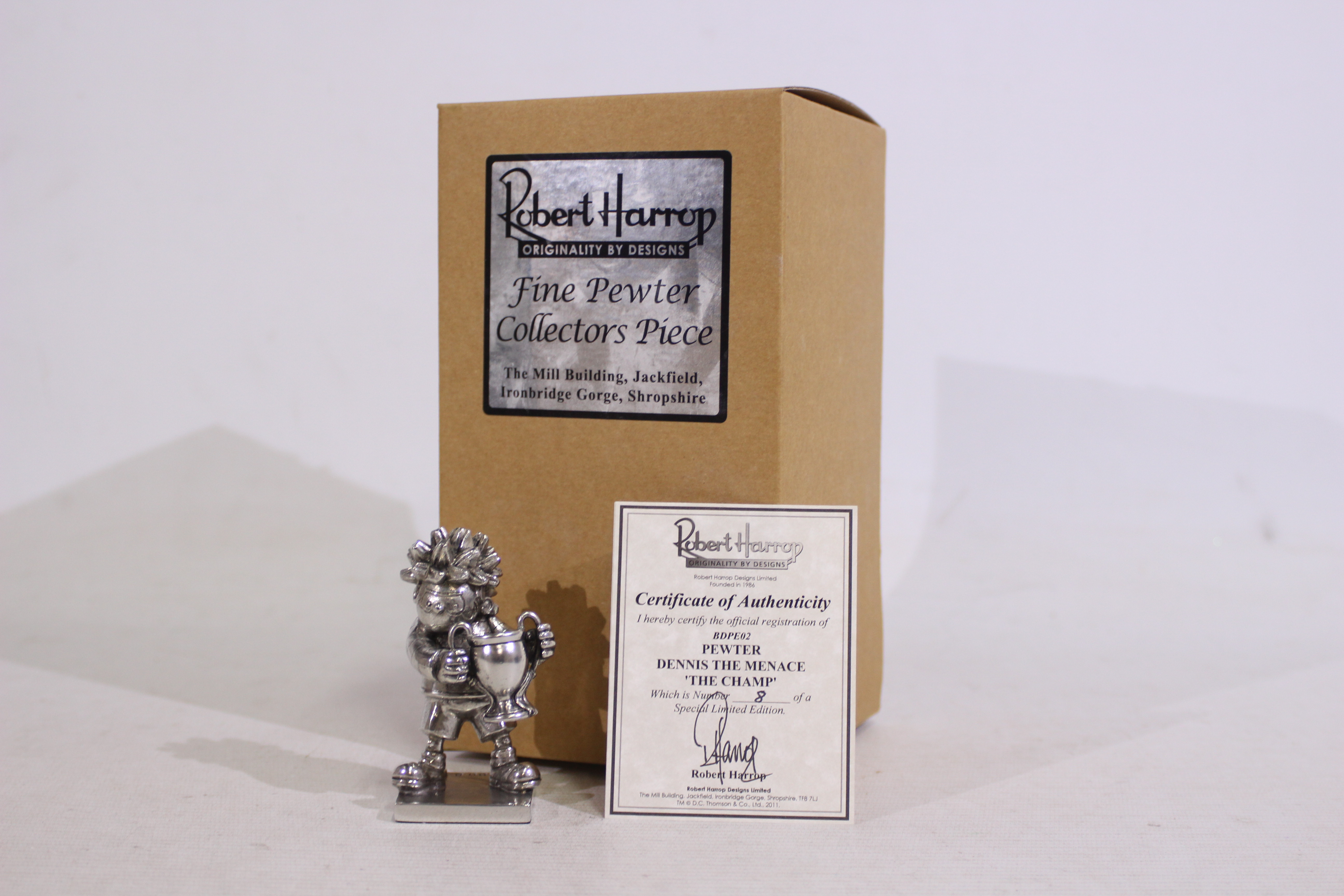 Robert Harrop - Fine Pewter - Beano - Dandy - A set of three Robert Harrop Fine Pewter Figurines - Image 2 of 10