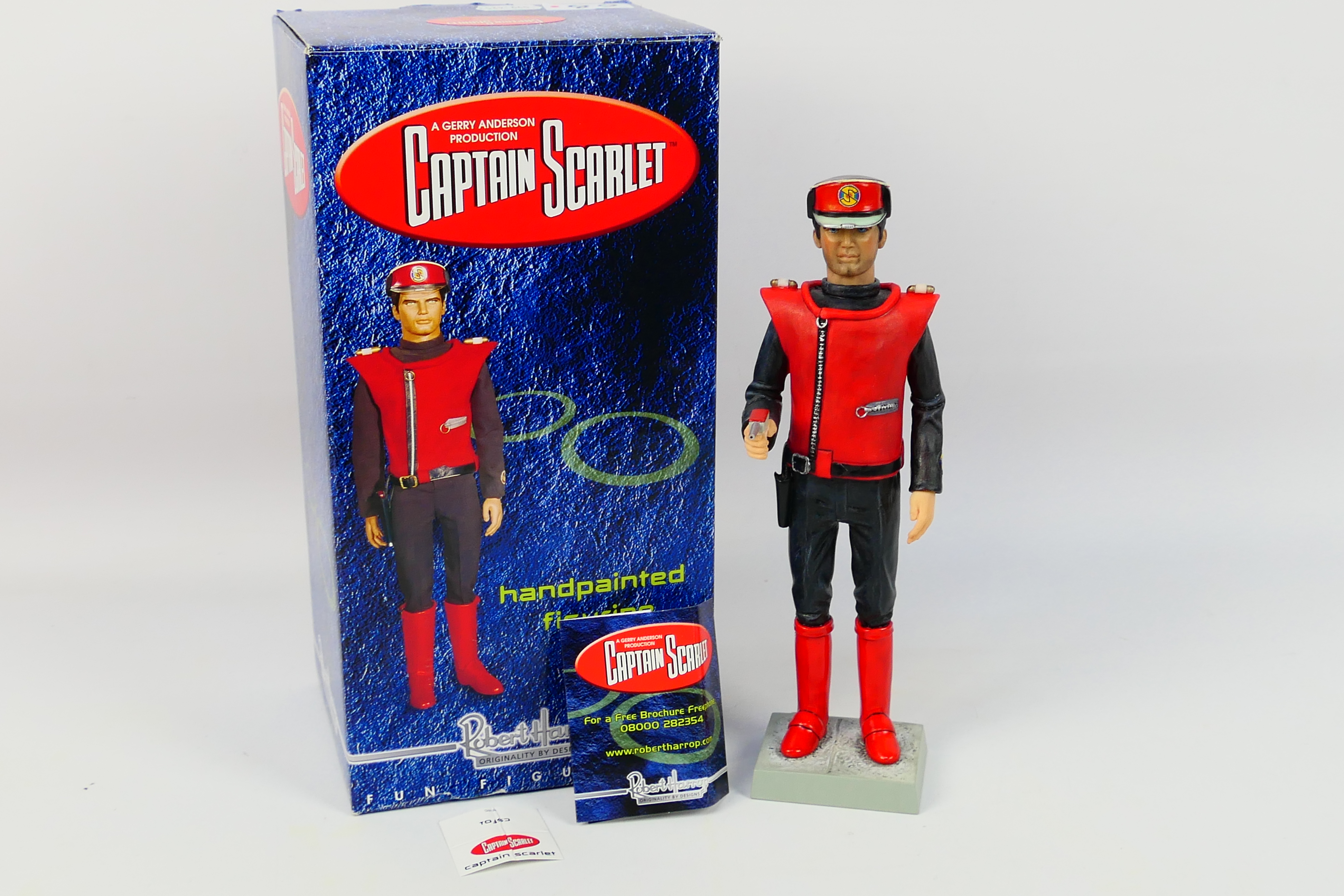 Robert Harrop - Captain Scarlet - A Robert Harrop resin figurine of Captain Scarlet(SCF01).