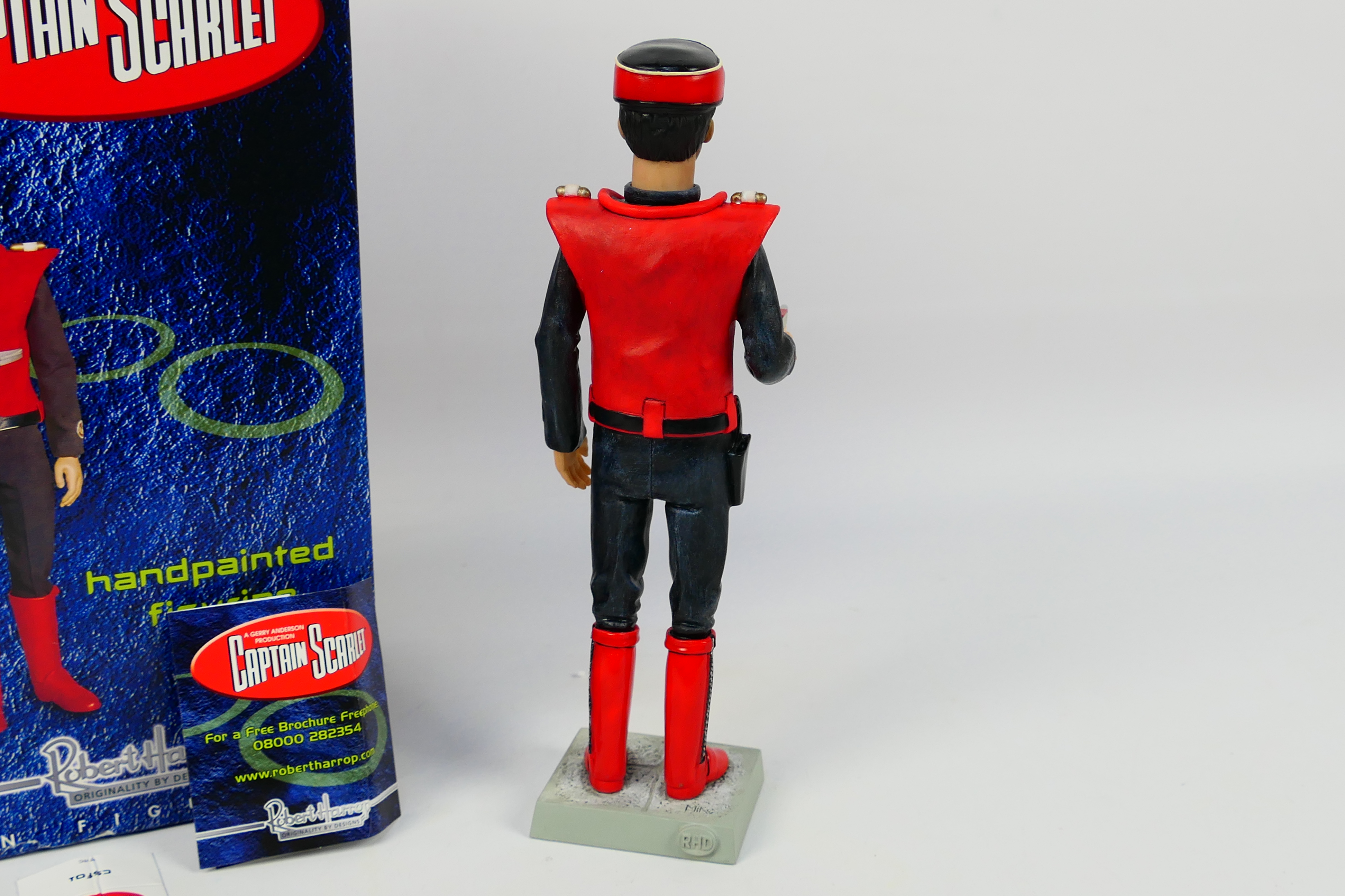 Robert Harrop - Captain Scarlet - A Robert Harrop resin figurine of Captain Scarlet(SCF01). - Image 5 of 7