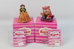 Robert Harrop - Bagpuss - A pair Robert Harrop resin figurines from the Bagpuss Range consisting of