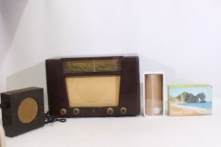 Phillips, Silver Crest, Boots - A vintage wooden speaker.