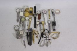 A collection of men's and women's wrist