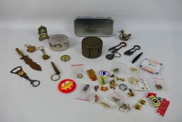 An assortment of items including a #2029