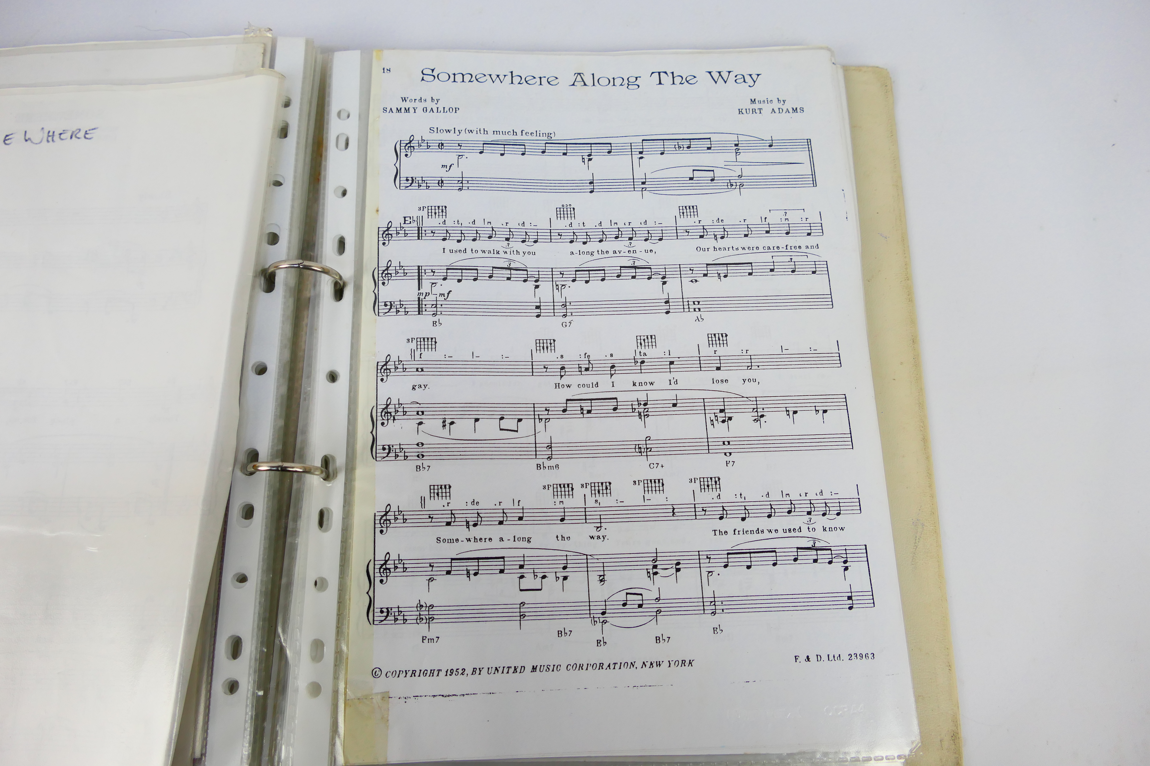 A quantity of printed music sheets from - Image 8 of 8
