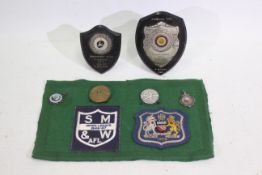 A collection of 1940s/50s football medal