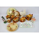 Price, Royal Doulton, Royal Worcester, Minton, Melba Ware,