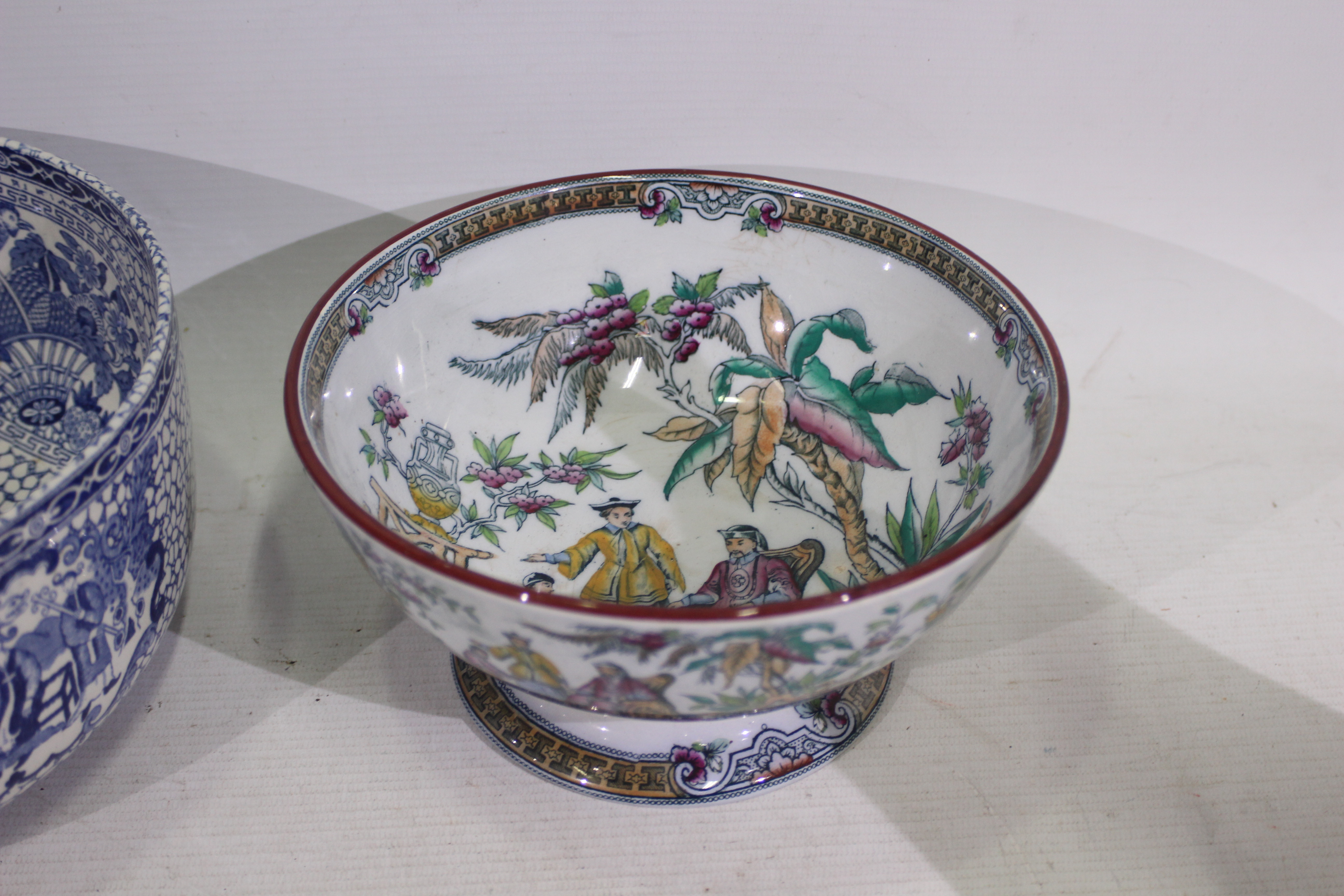 Pekin, Canton, W. Adams and Sons, Other - 4 x Asian ceramic pieces - Lot includes a Pekin bowl. - Bild 2 aus 5