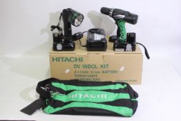 Hitachi - A boxed Hitachi DV 18DCL Kit -