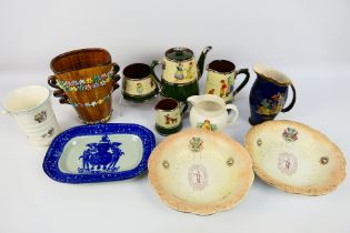 Crown Devon, Crown Ducal, Wade, Iron Stone Victoria Ware,