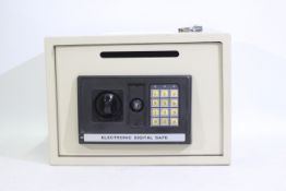 An Electronic Digital Safe. Comes with k