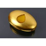 Estee Lauder - A boxed gilt metal 2001 Estee Lauder 'Intuition Essence Of You' solid perfume