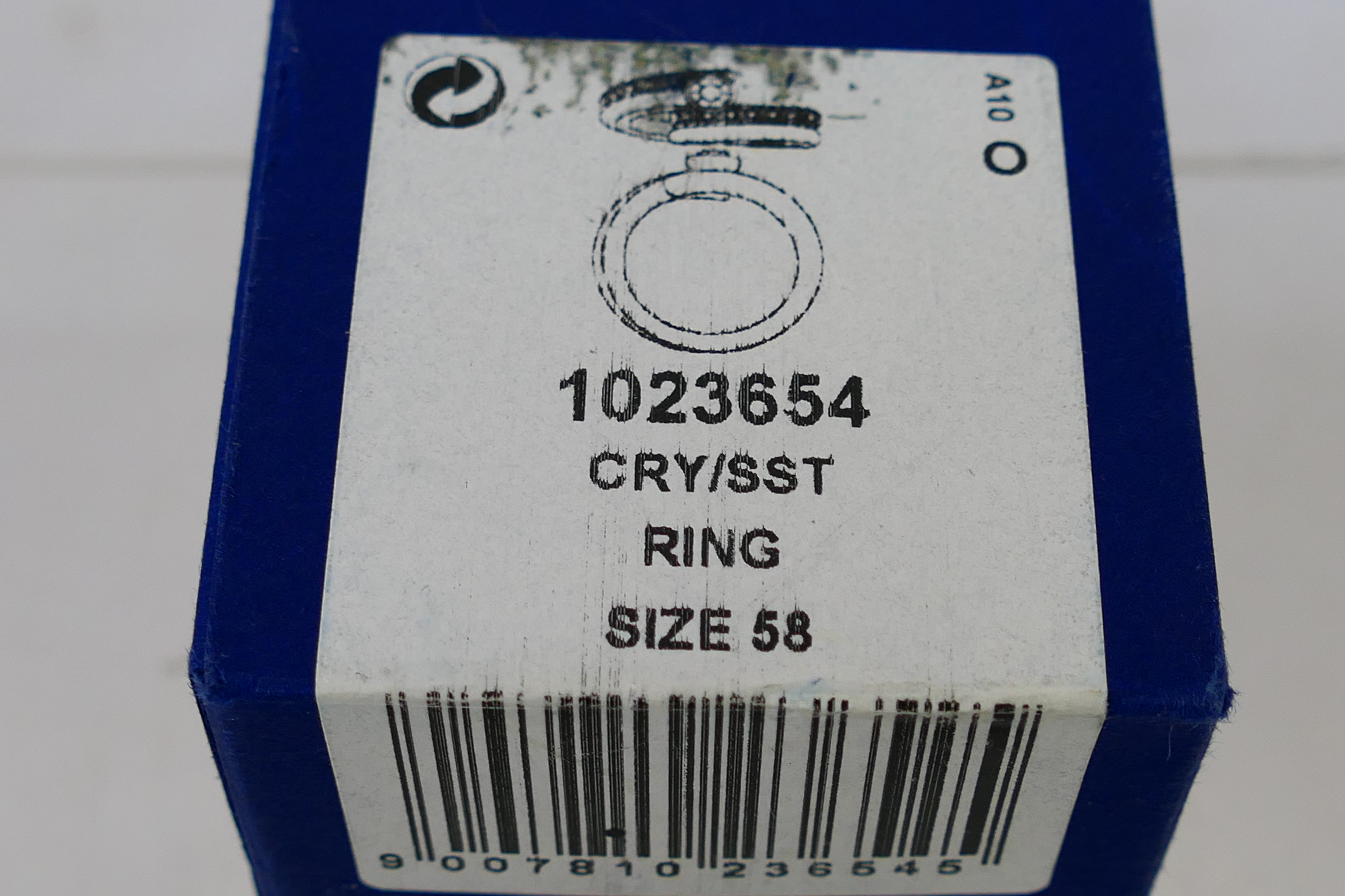 Swarovski - A boxed Swarovski #1023654 Radiance SST ring. - Image 6 of 7