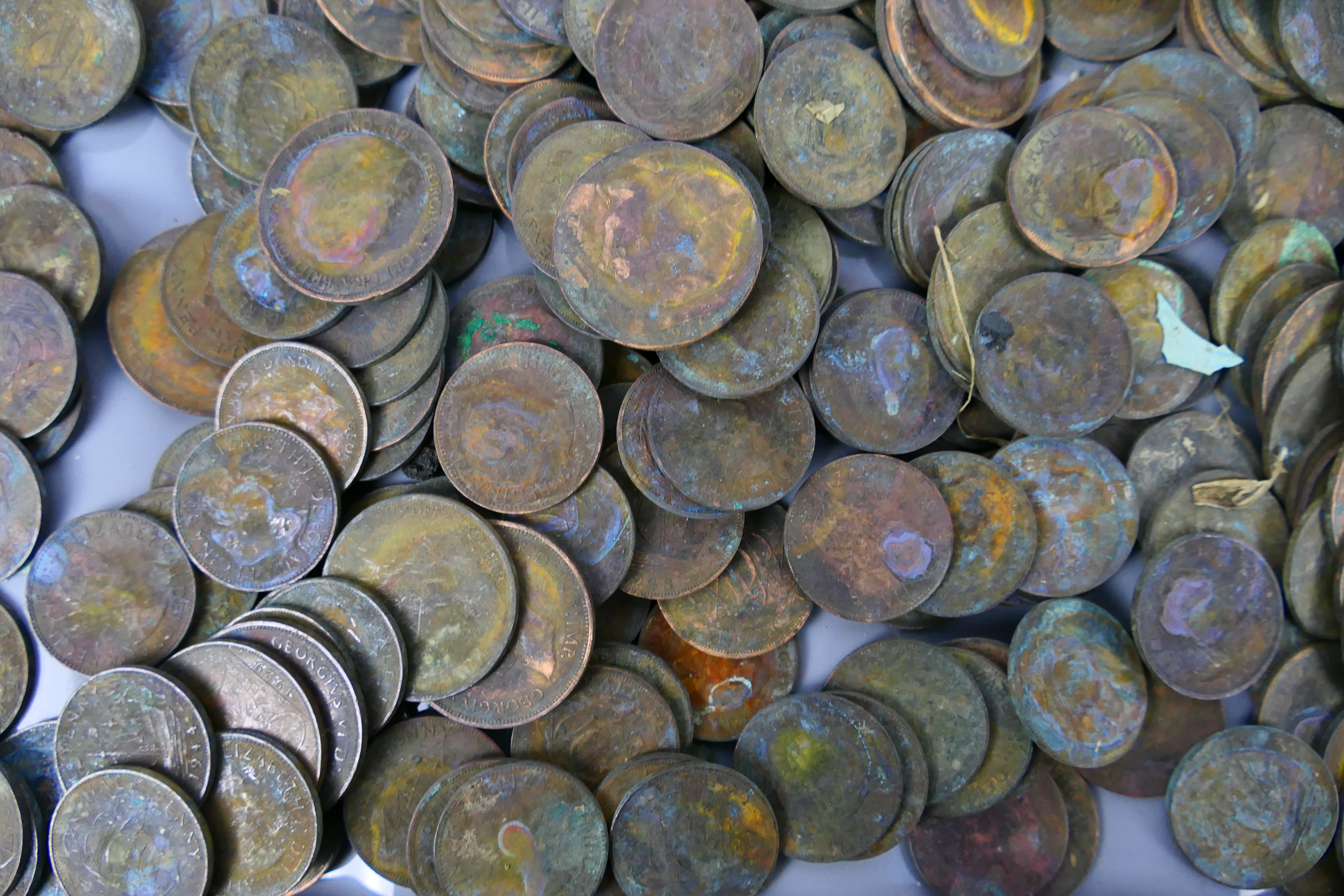 A large quantity of pre-decimal coinage, - Bild 2 aus 5