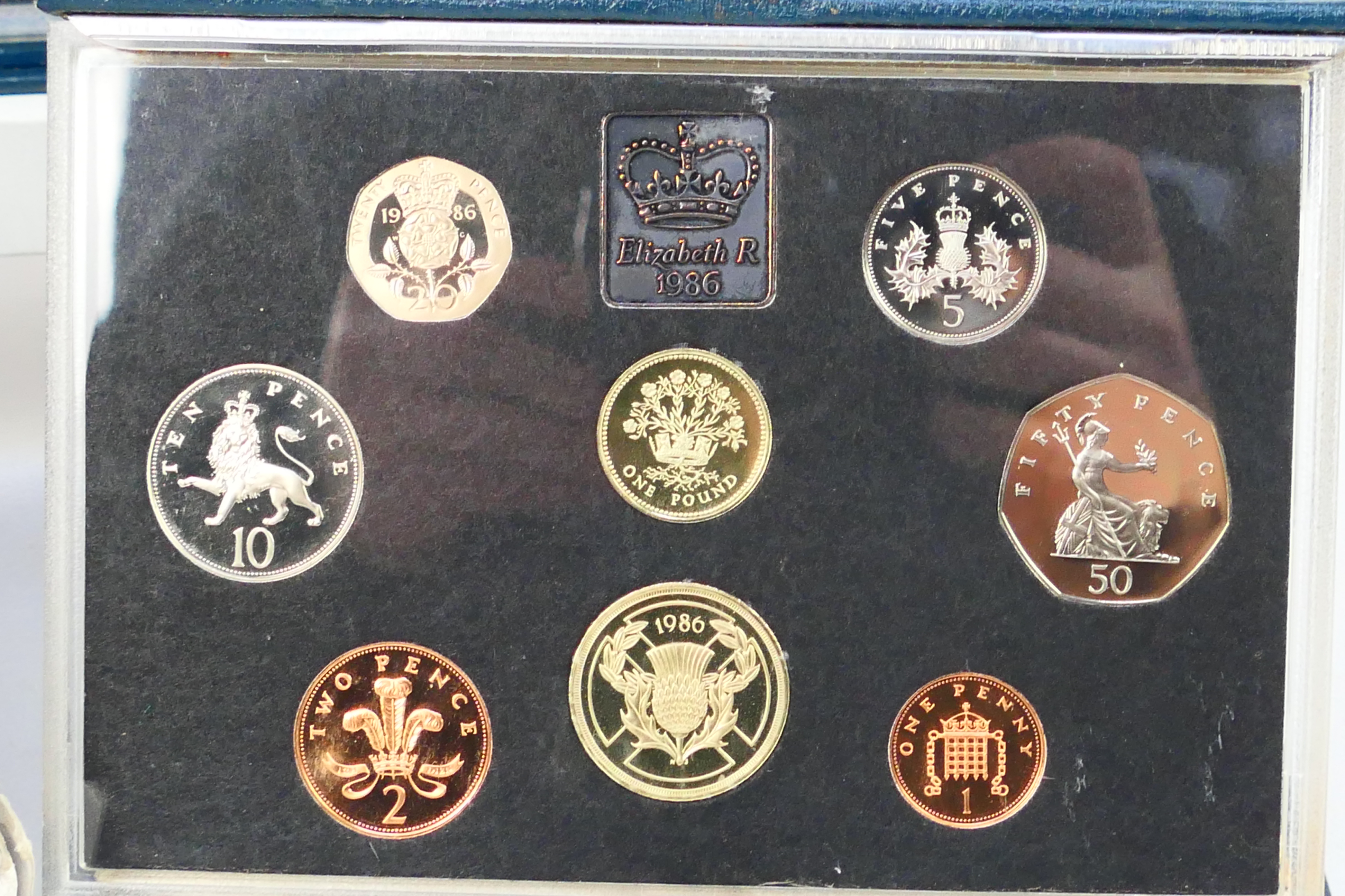 Six Royal Mint Proof Coin Sets comprisin - Bild 6 aus 7