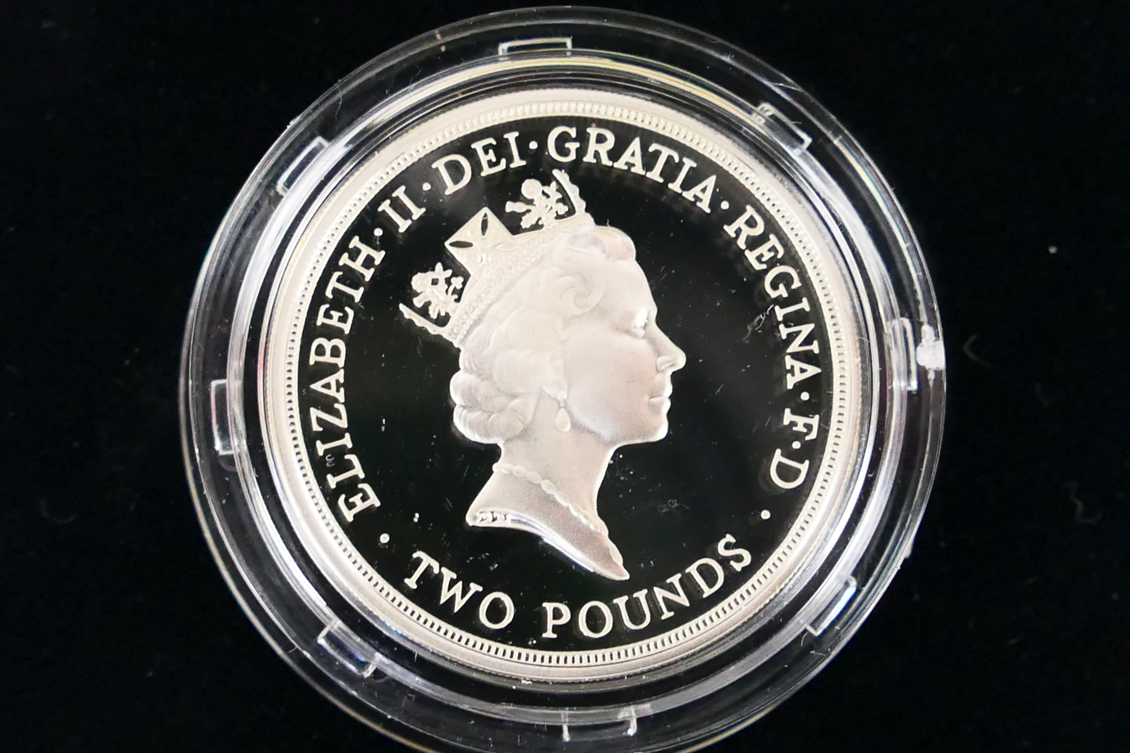 A Royal Mint 1995 silver proof £2 coin, - Image 3 of 6
