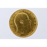 Edward VII - Gold sovereign (full), 1902