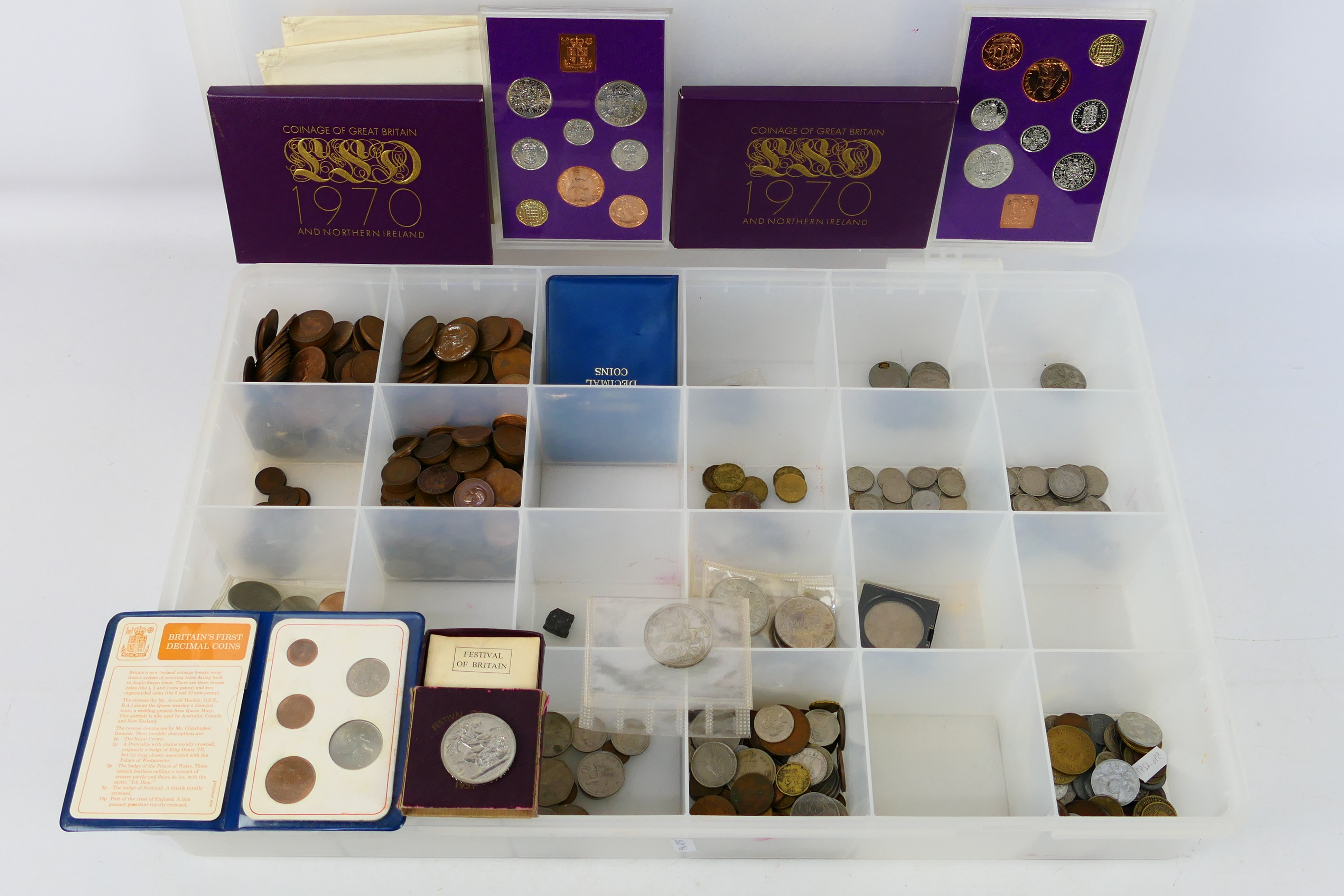 Various coins to include two Coinage Of