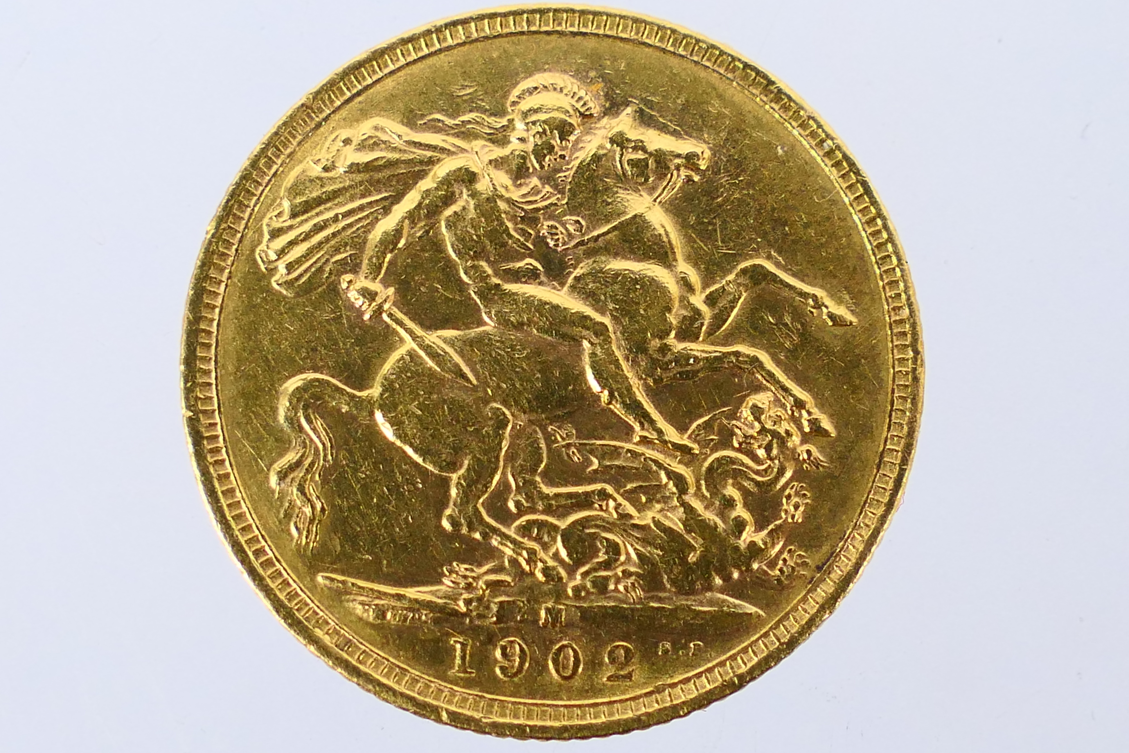 Edward VII - Gold sovereign (full), 1902 - Bild 2 aus 2