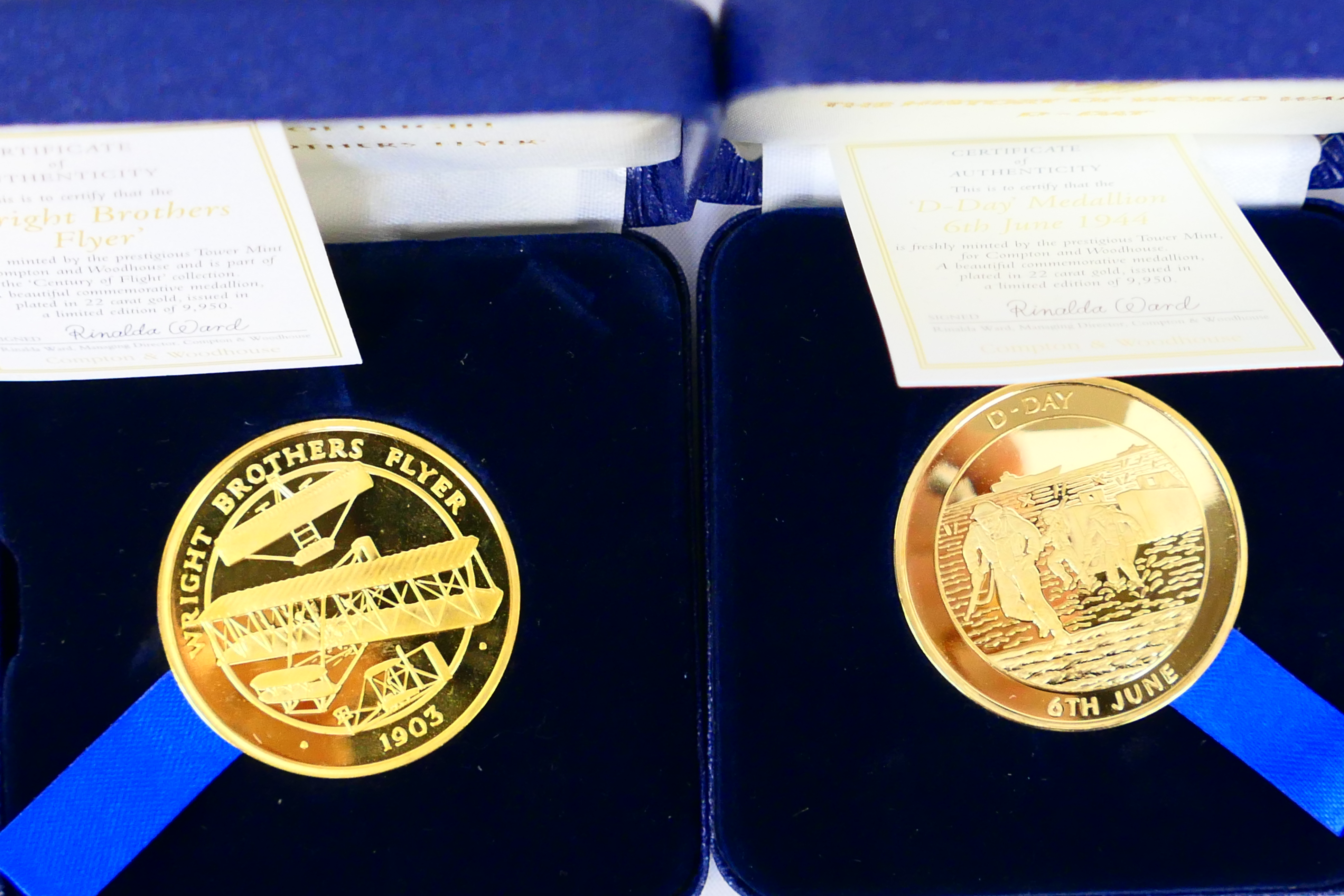 Various commemorative medallions / coins - Image 4 of 12