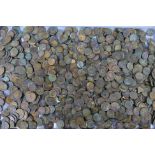 A large quantity of pre-decimal coinage,