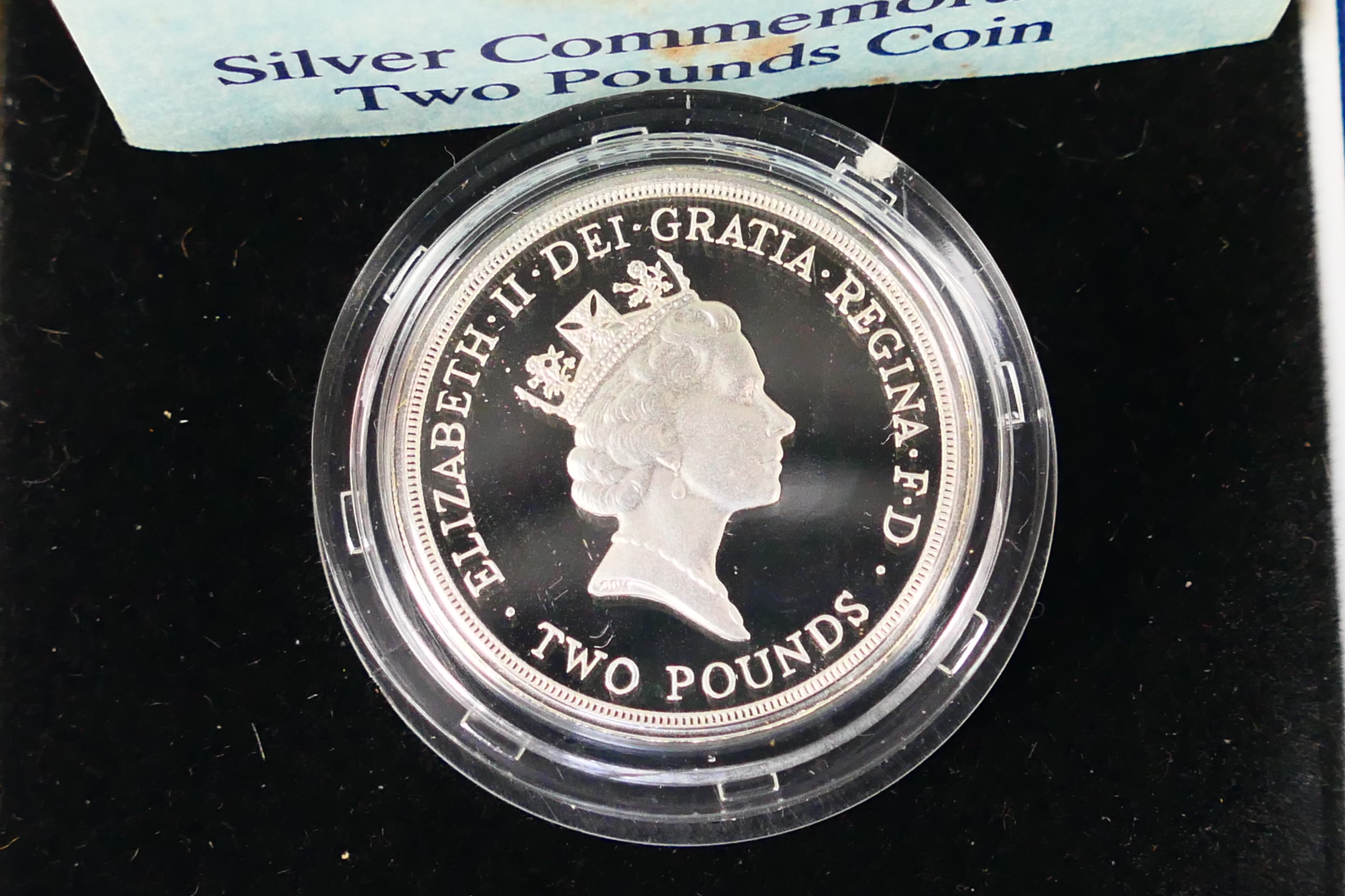 Silver Coins - Three cased silver coins - Image 3 of 7