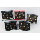 Five Royal Mint Proof Coin Collection se