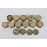 A collection of 52 Two Pound coins (£2),