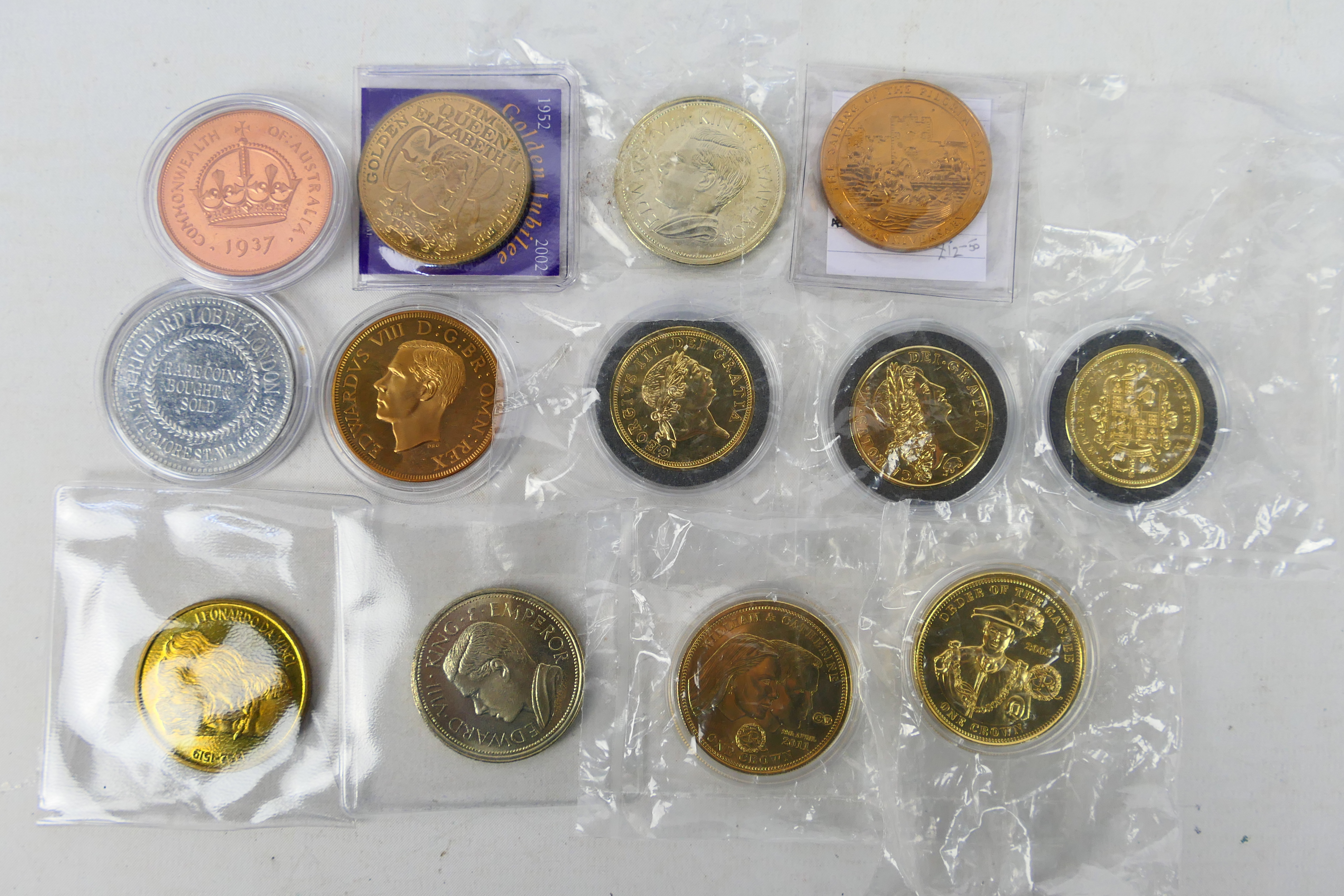 A collection of various commemorative /