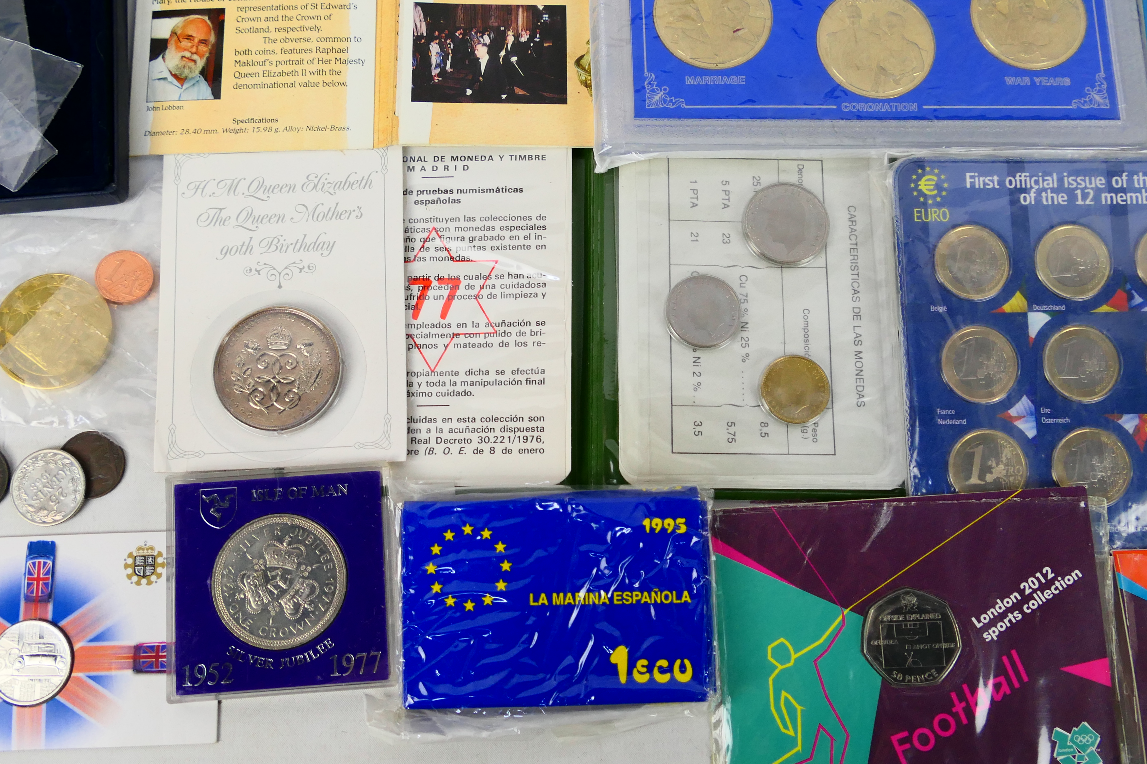 Various coin set, commemoratives and sim - Bild 6 aus 9