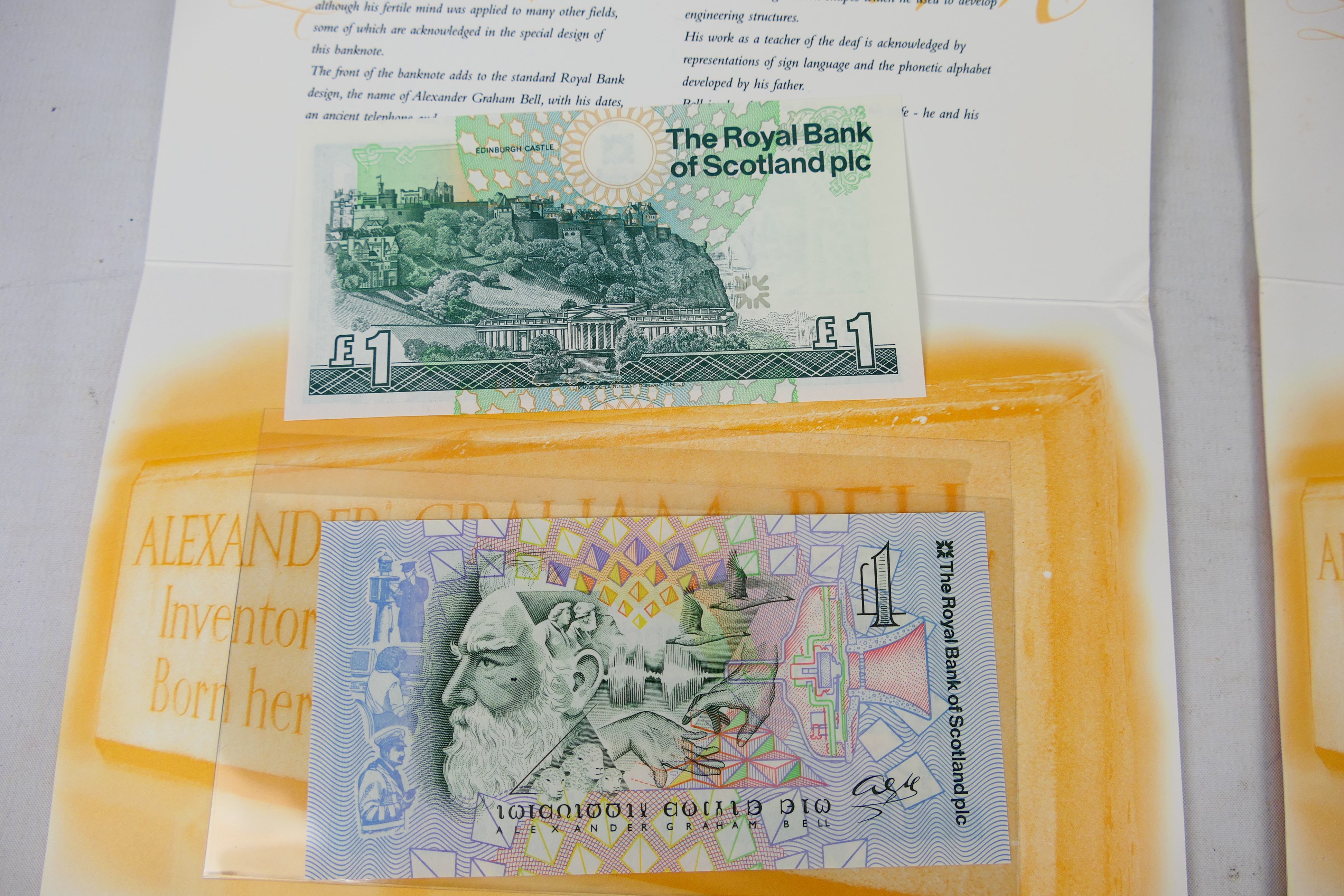 A collection of Scottish banknotes to in - Bild 3 aus 10