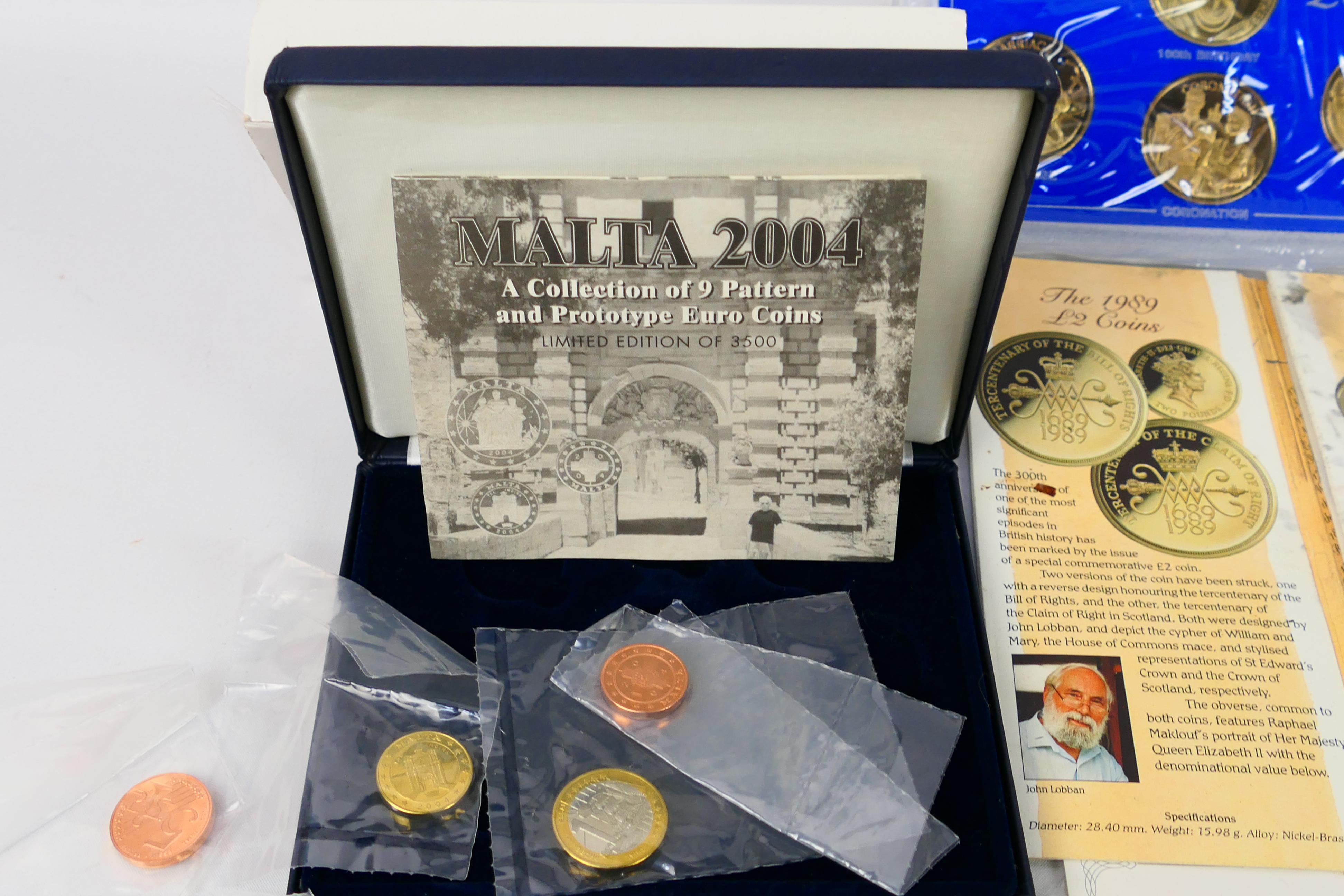 Various coin set, commemoratives and sim - Bild 3 aus 9