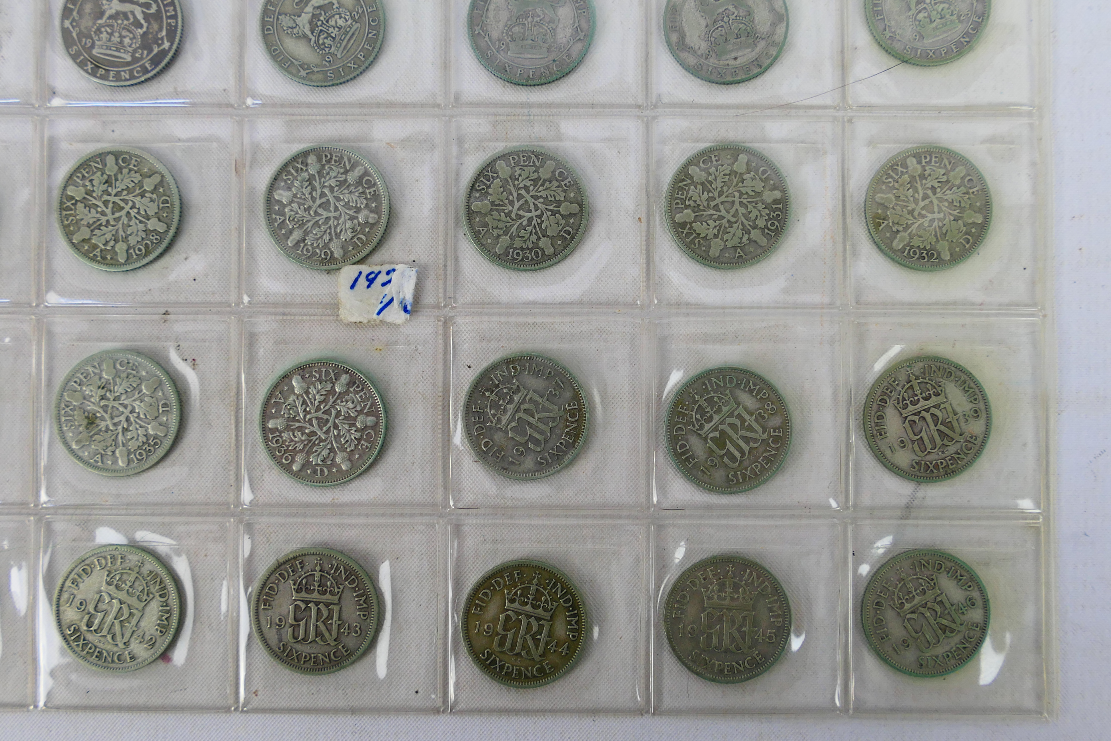 A collection of silver content British c - Bild 5 aus 14