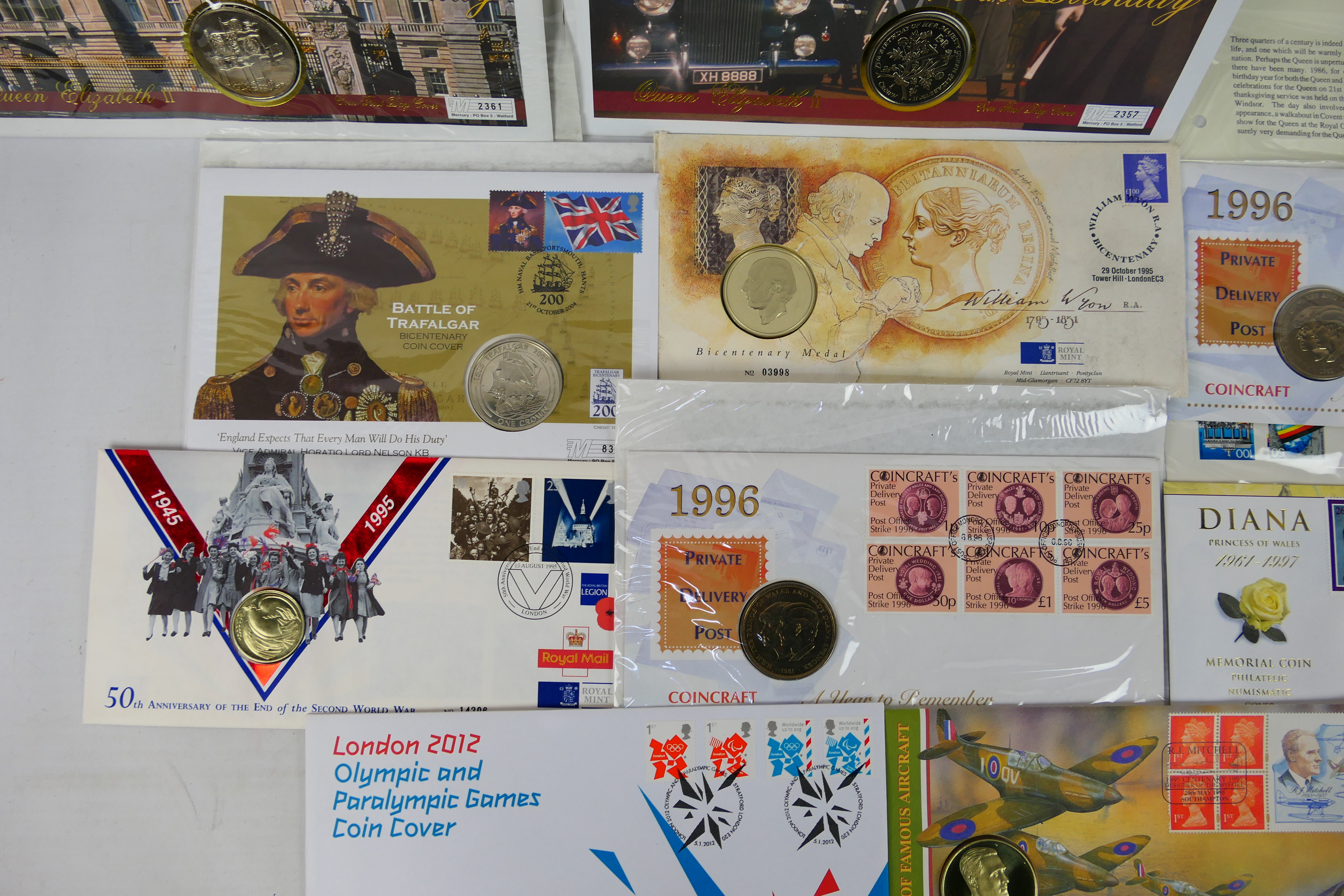 A collection of philatelic numismatic co - Image 4 of 7