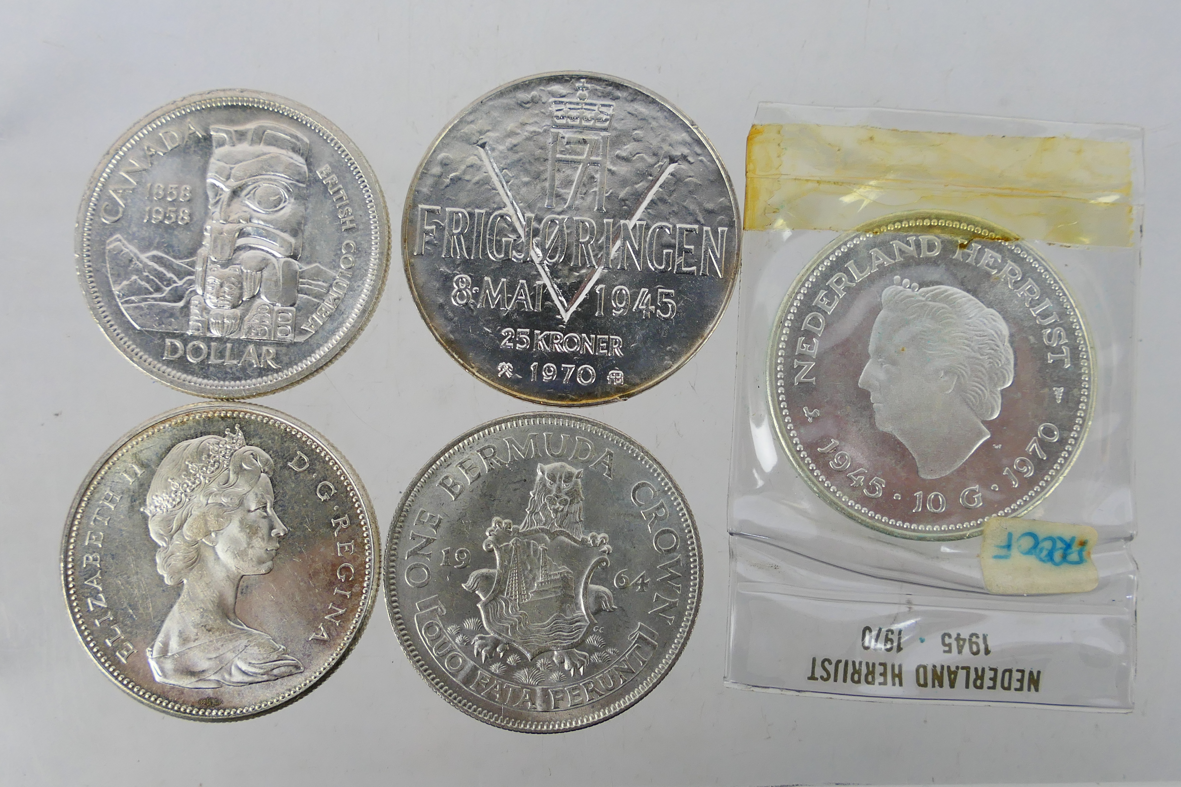 Silver Coins - Two Canadian Dollar coins - Image 2 of 2