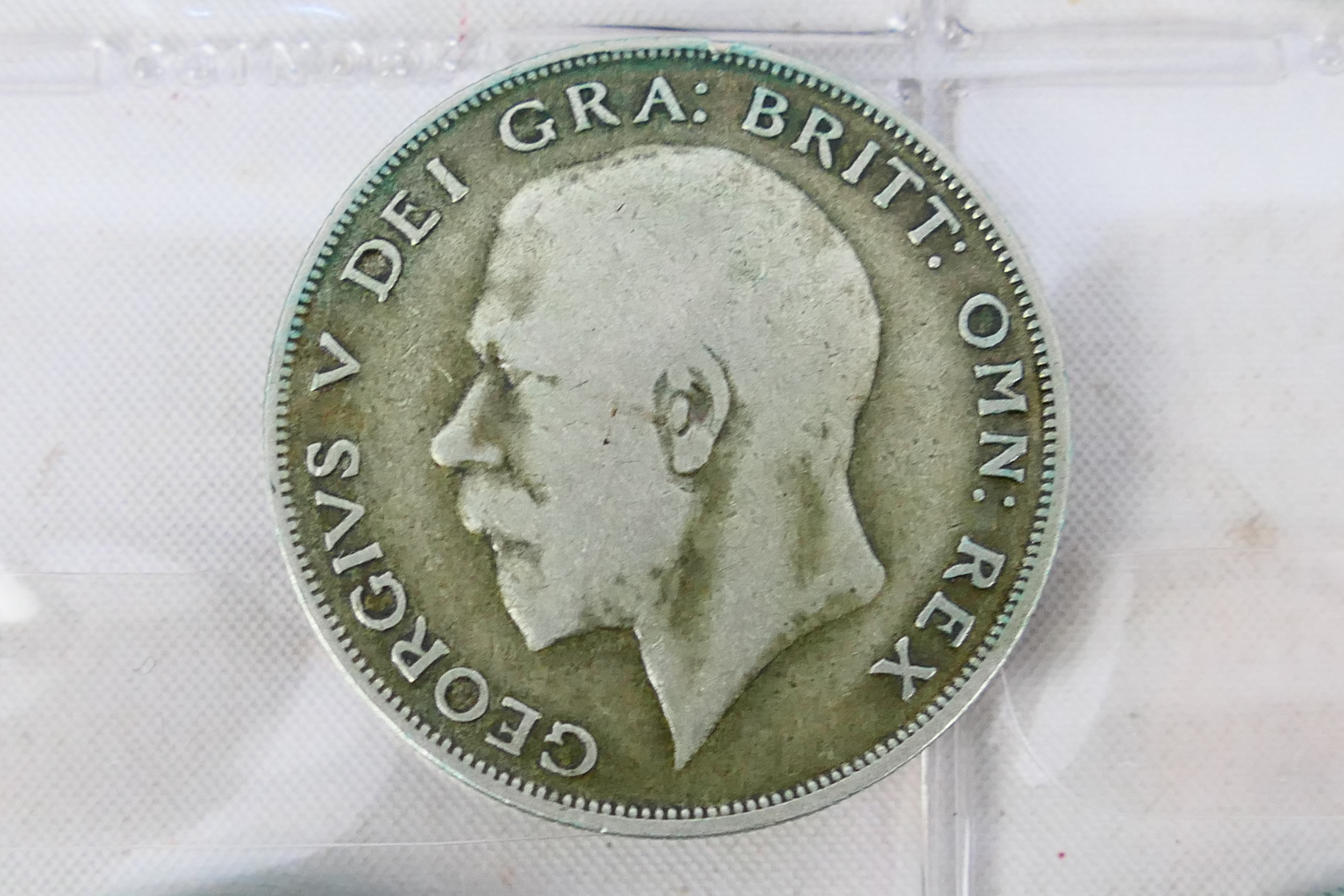 George V and George VI 500 fineness Half Crown coins, full run from 1920 - 1946 (two 1926 examples). - Bild 4 aus 12