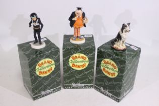 Robert Harrop - A set of Three Robert Harrop resin figures from the Bean and Dandy Collection