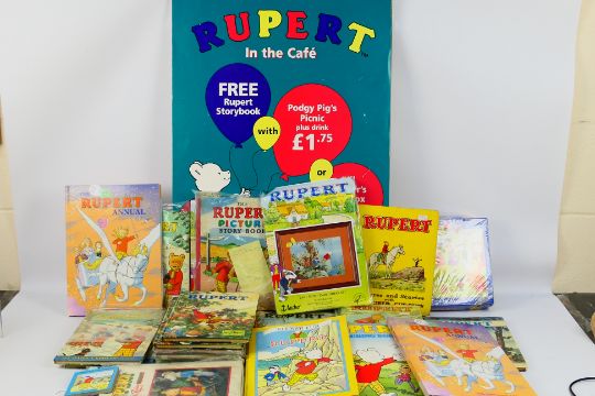 Rupert the Bear - A mixed lot of Rupert the Bear that includes a selection of Rupert story books, - Image 2 of 12