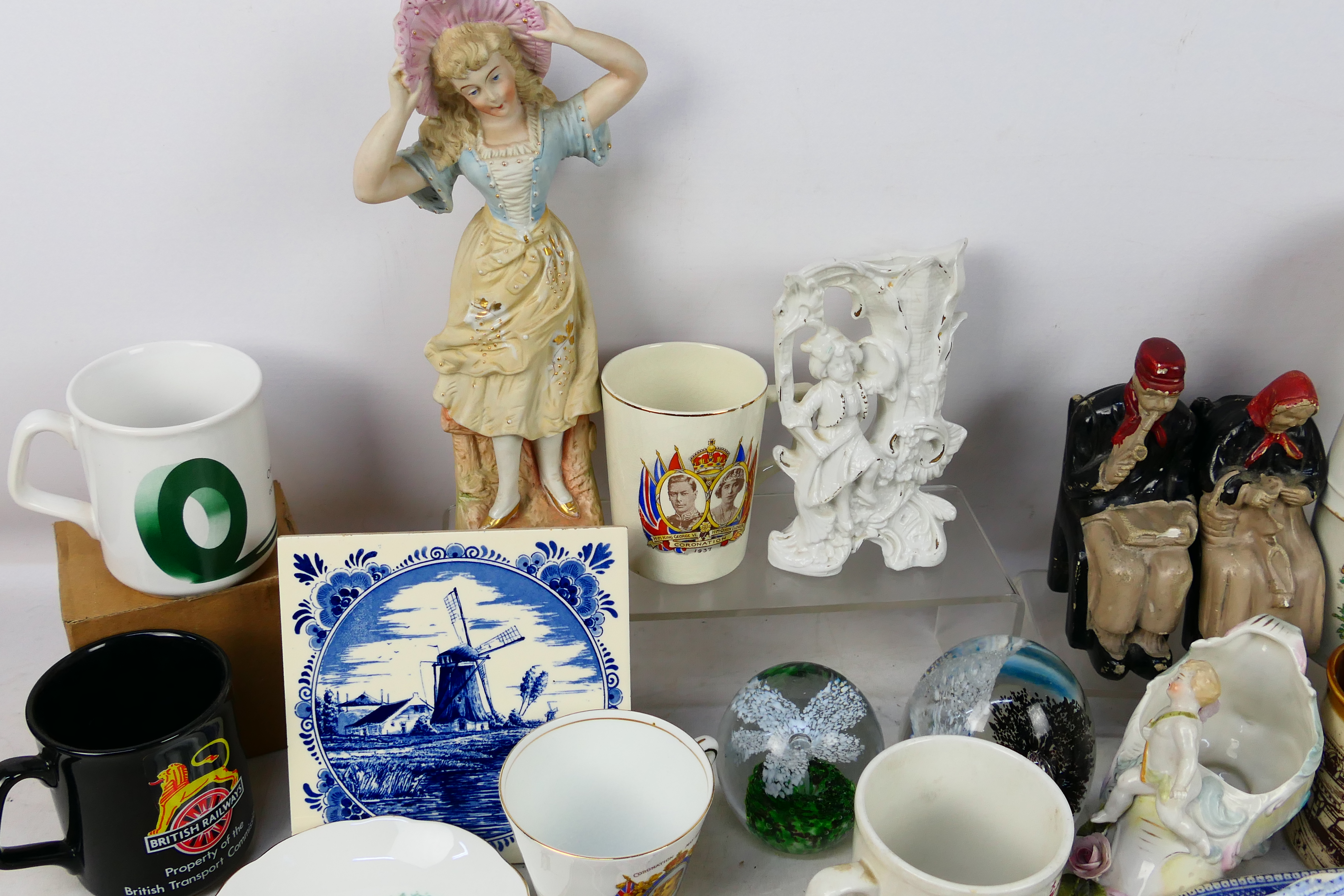 Lot to include ceramics, paperweights and flatware. - Image 2 of 7