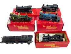 Six Triang Railways 'OO' gauge models of steam engines.