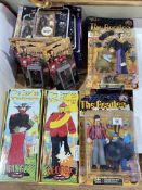 Polar Lights four Beatles Yellow Submarine figures,